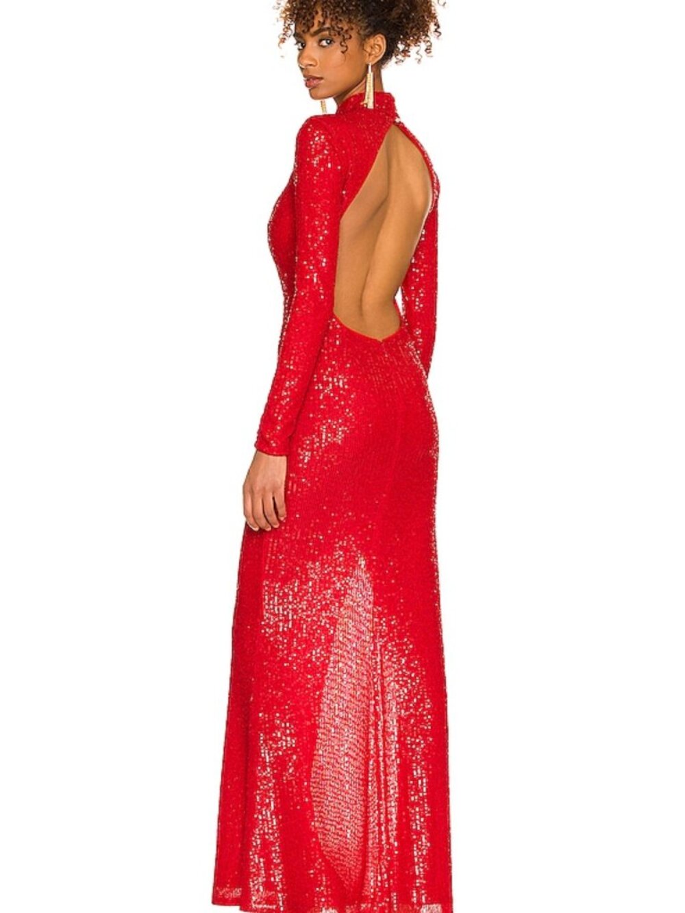 Safiya Dress - NBD - Red